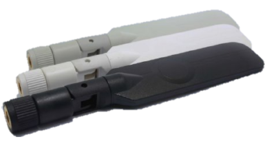 Ventev 2.4 - 5 GHz 3.5 - 6 dBi Wi-Fi Omni Antenna with RPSMA Male Connector - TWS244950-RPSMA-W