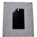 Ventev 2.4 - 5 GHz 3 - 6 dBi Wi-Fi Omni Raised Access Floor Antenna with 4 RPTNC Male Connectors - M6030030O42402TA