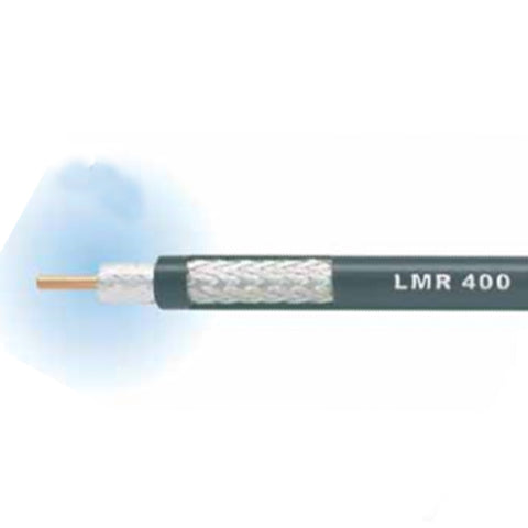 Times Microwave | LMR-400 3/8" Braided Flexible Foam Dielectric 50 Ohm Coax Cable - TIMLMR-400/1