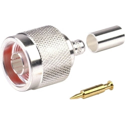 RF Industries - N Male Crimp-RG8X, LMR-240 - RFN-1007-2SX