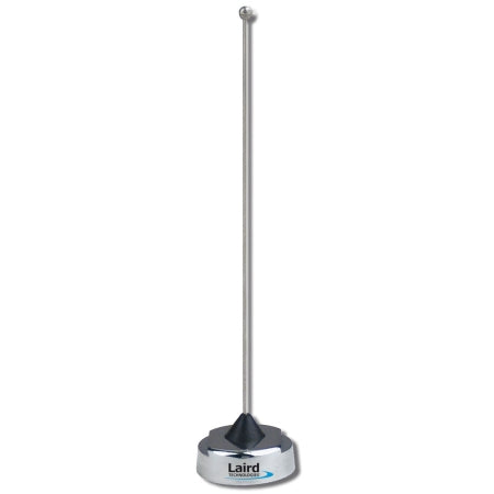 Laird - 450-470 1/4 Wave Mobile Antenna, Unity, Brass Button - QW450
