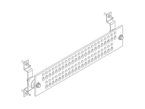 Ventev - Universal Groundbar (4"x20") with shelter hardware - WSGB-4X20-IS