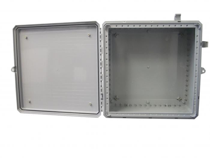 Ventev / TerraWave - 24"x24"x10" Polycarbonate Enclosure, no backplate - V242410HLL